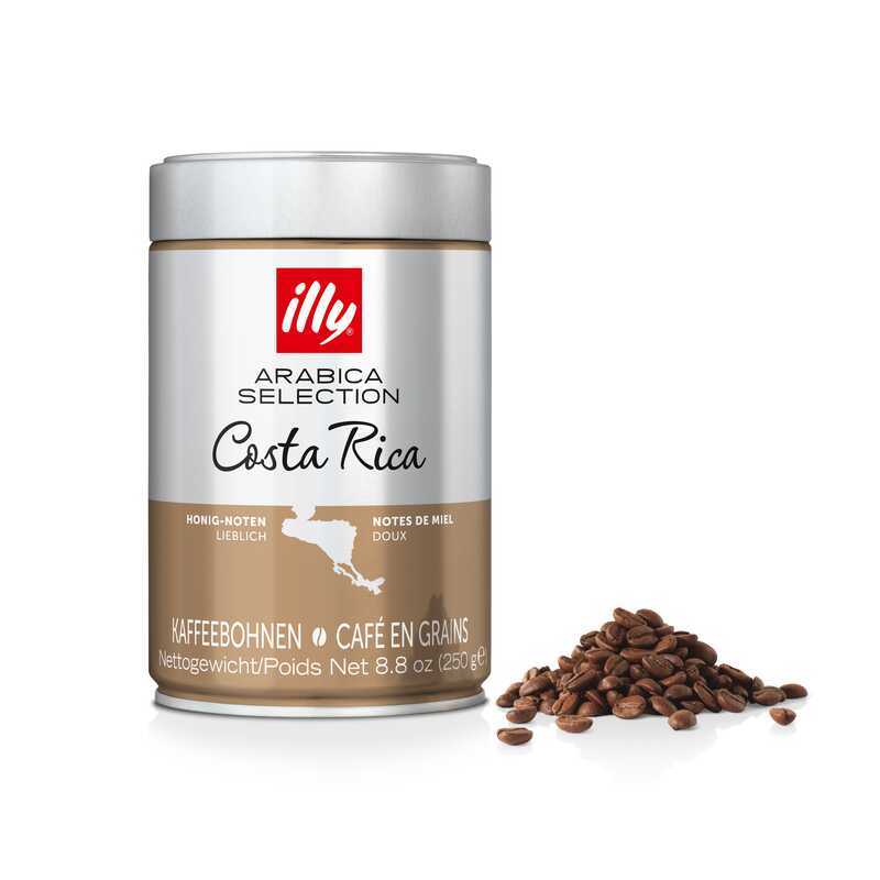 Kavos pupelės illy - Costa Rica, 250 g illy