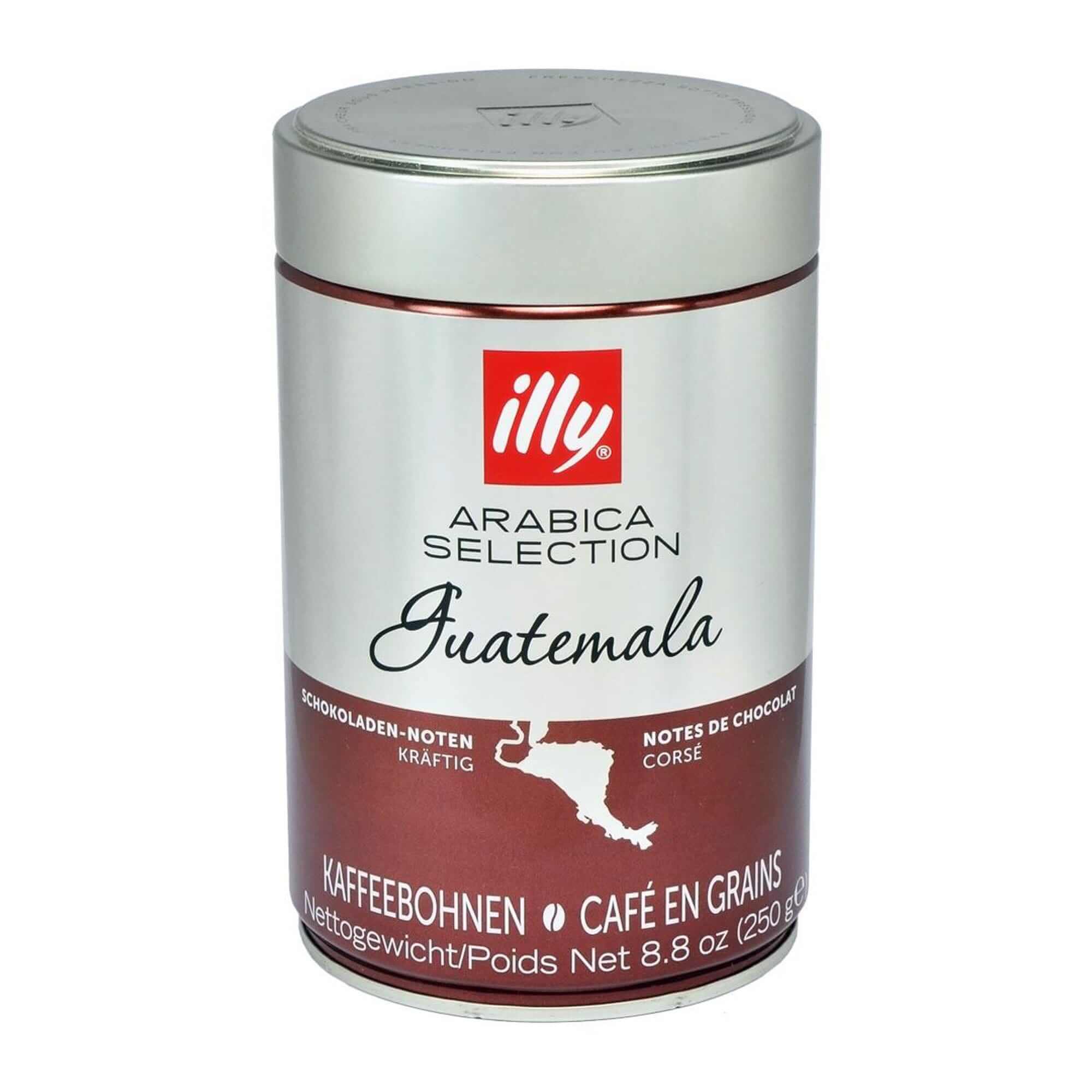 Kavos pupelės illy Arabica Selection Guatemala, 250 g illy