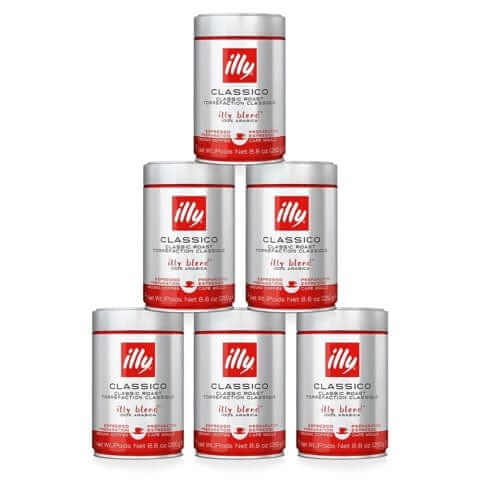 6 vnt Malta kava illy, vid. skr., 250 g illy