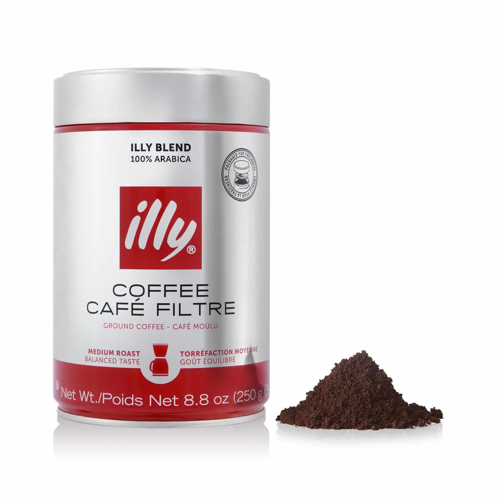Malta kava illy, filtrinė, 250 g illy