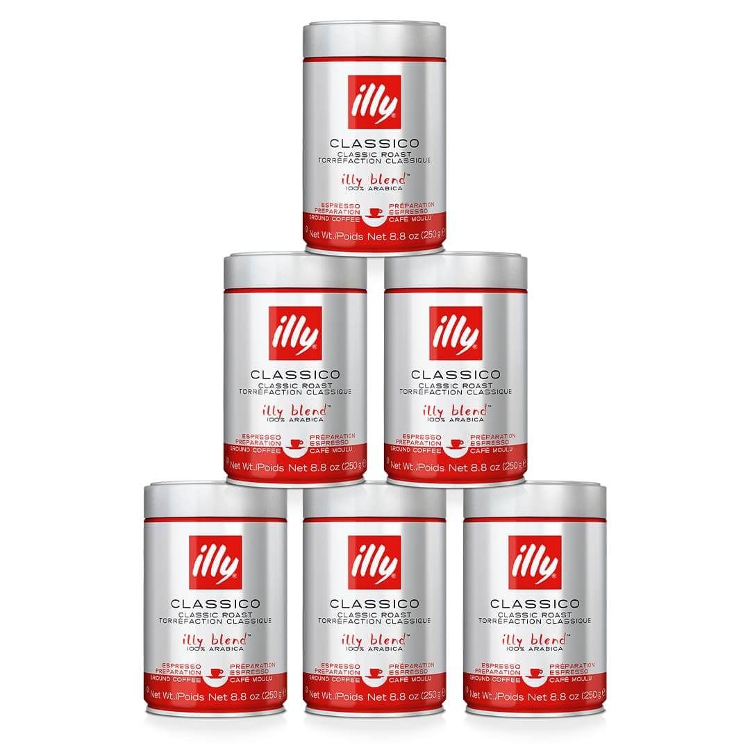 Malta kava - illy, vid. skr., 250 g x 6 vnt. illy