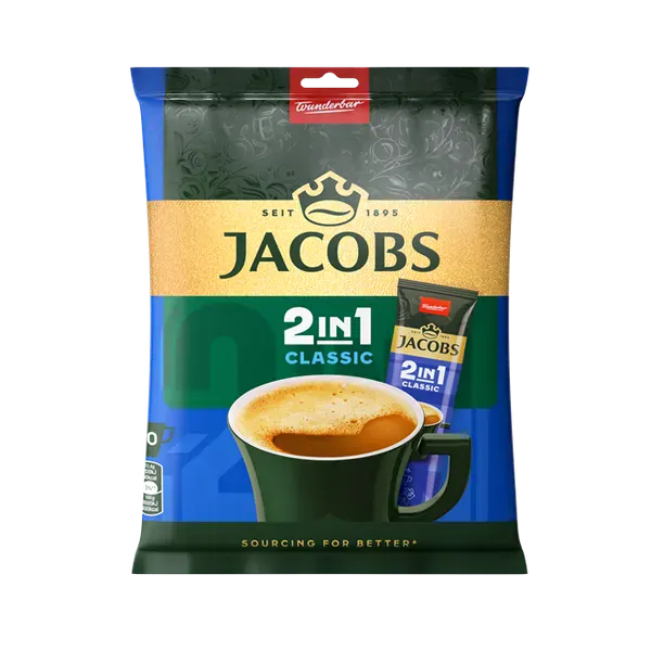 Tirpi kava Jacobs 2in1 Original, 10x12,4g Jacobs
