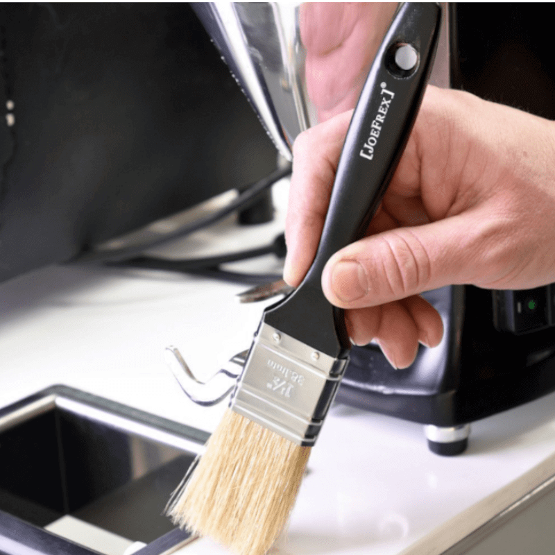 Šepetėlis JoeFrex, 40 mm, stačiakampis, juodas Joe Frex