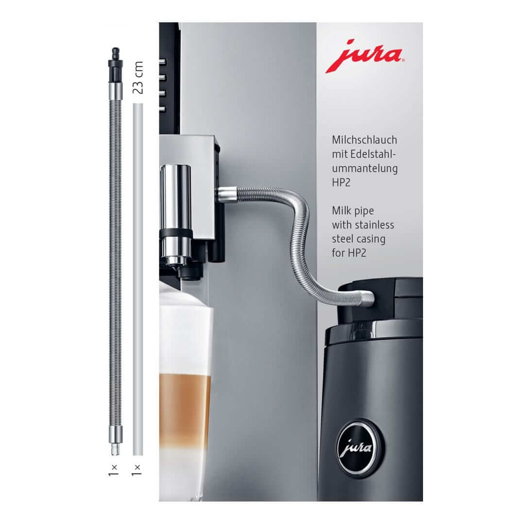 Pieno vamzdelis JURA, nerūdijančio pieno, HP2 Jura