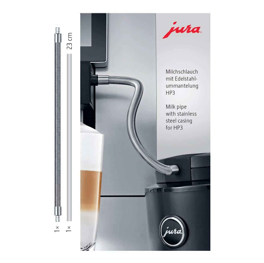 Pieno vamzdelis JURA, nerūdijančio pieno, HP3 Jura