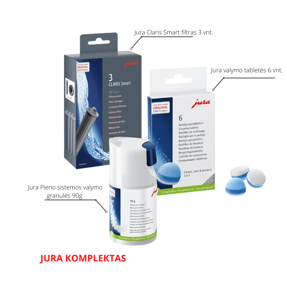 JURA Claris SMART Care priežiūros rinkinys Jura