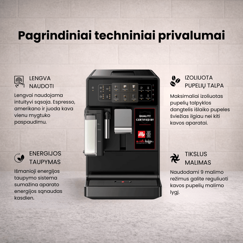 KALERM kavos pupelių aparatas A3 Kalerm