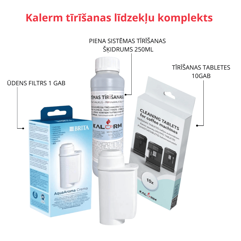 KALERM kavos aparatų valymo rinkinys Kalerm