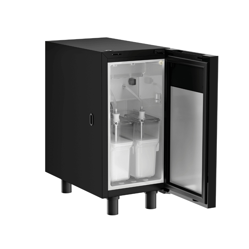 Kalerm pieno šaldytuvas C22, juodas Kalerm