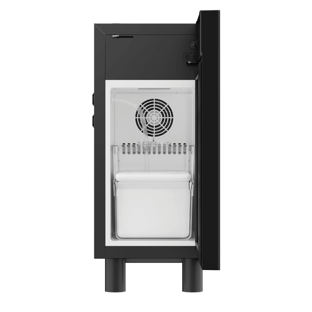 Kalerm pieno šaldytuvas C4, juodas Kalerm