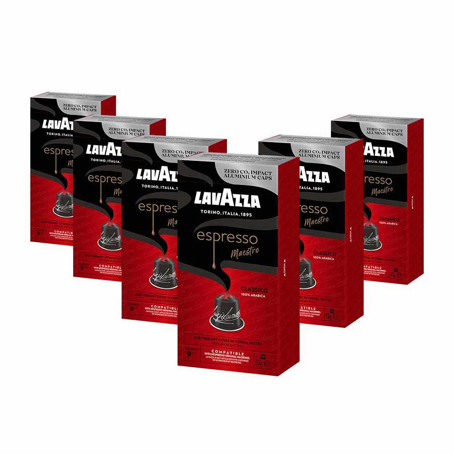 Kavos kapsulės Lavazza Nespresso Classico, 6 x 10 vnt. Lavazza