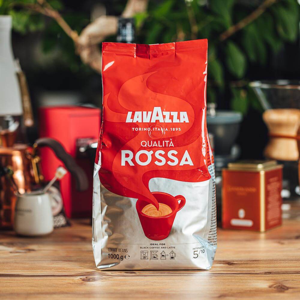 Kavos pupelės Lavazza - Rossa, 1 kg Lavazza