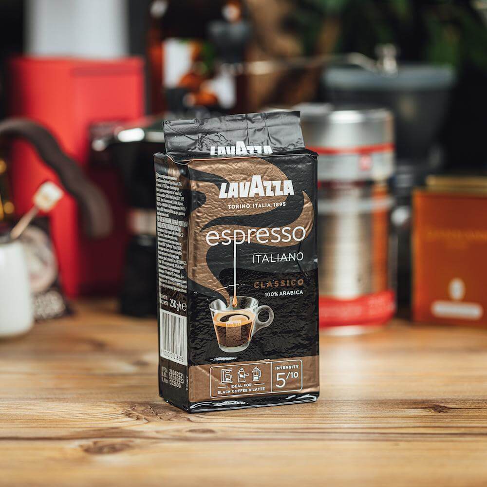 Malta kava Lavazza, supakuota vakuume - Espresso, 250 g Lavazza