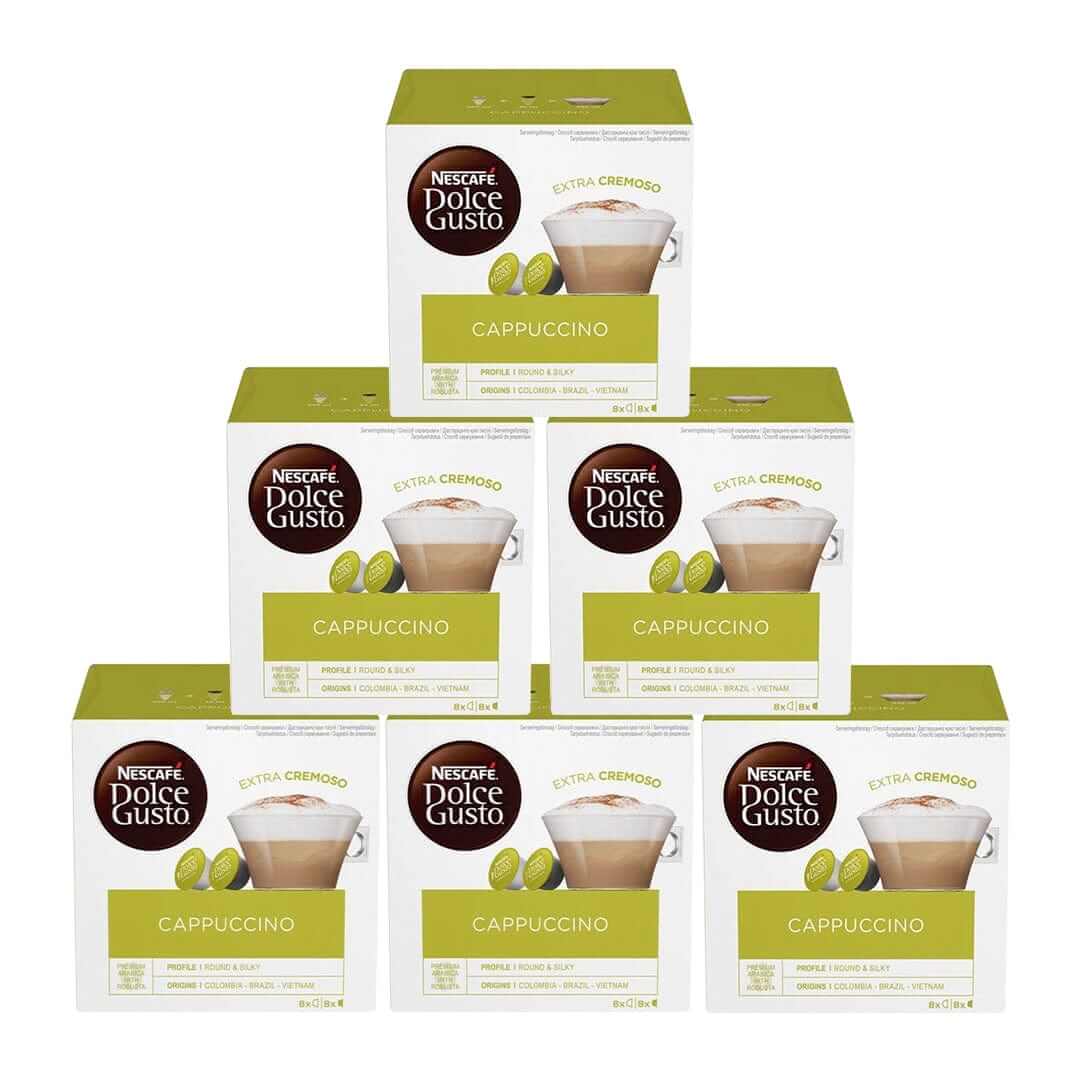 Kavos kapsulės Nescafe Dolce Gusto - Cappuccino, 6 x 16 vnt. Nescafe