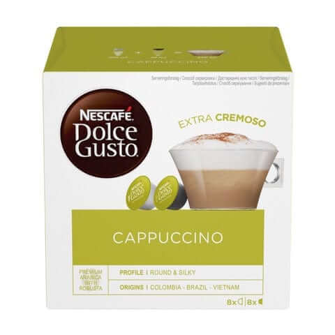 Kavos kapsulės Nescafe Dolce Gusto Cappuccino, 8 + 8 vnt. Nescafe