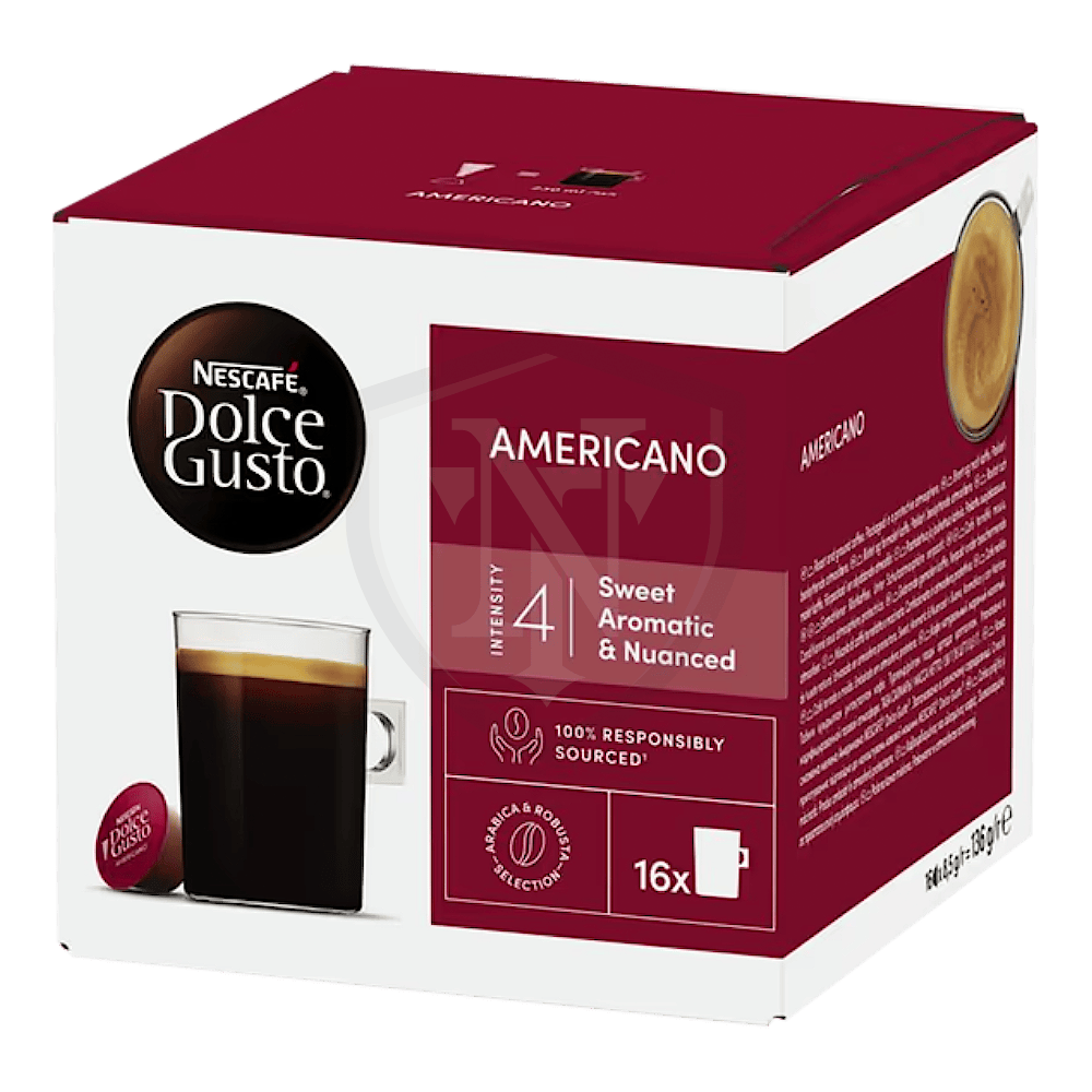 NESCAFÉ Dolce Gusto Americano kavos kapsulės, 16 vnt. Nescafe