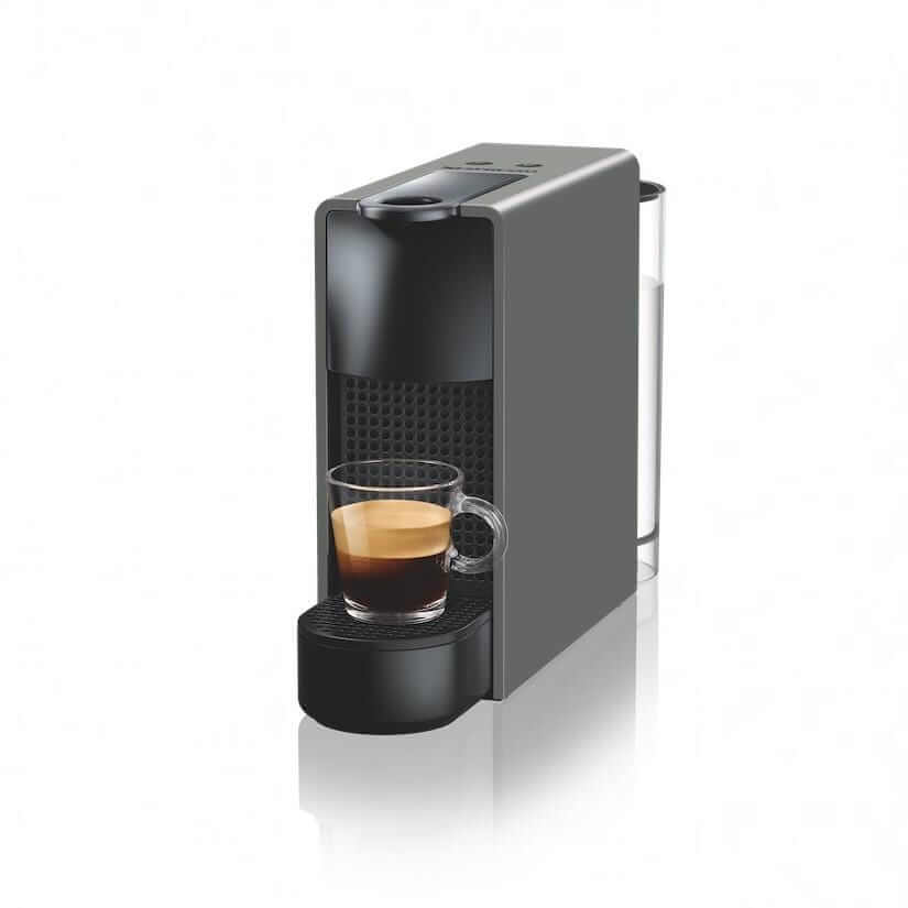 Kavos kapsulių aparatas Nespresso Essenza mini, pilkas NESPRESSO