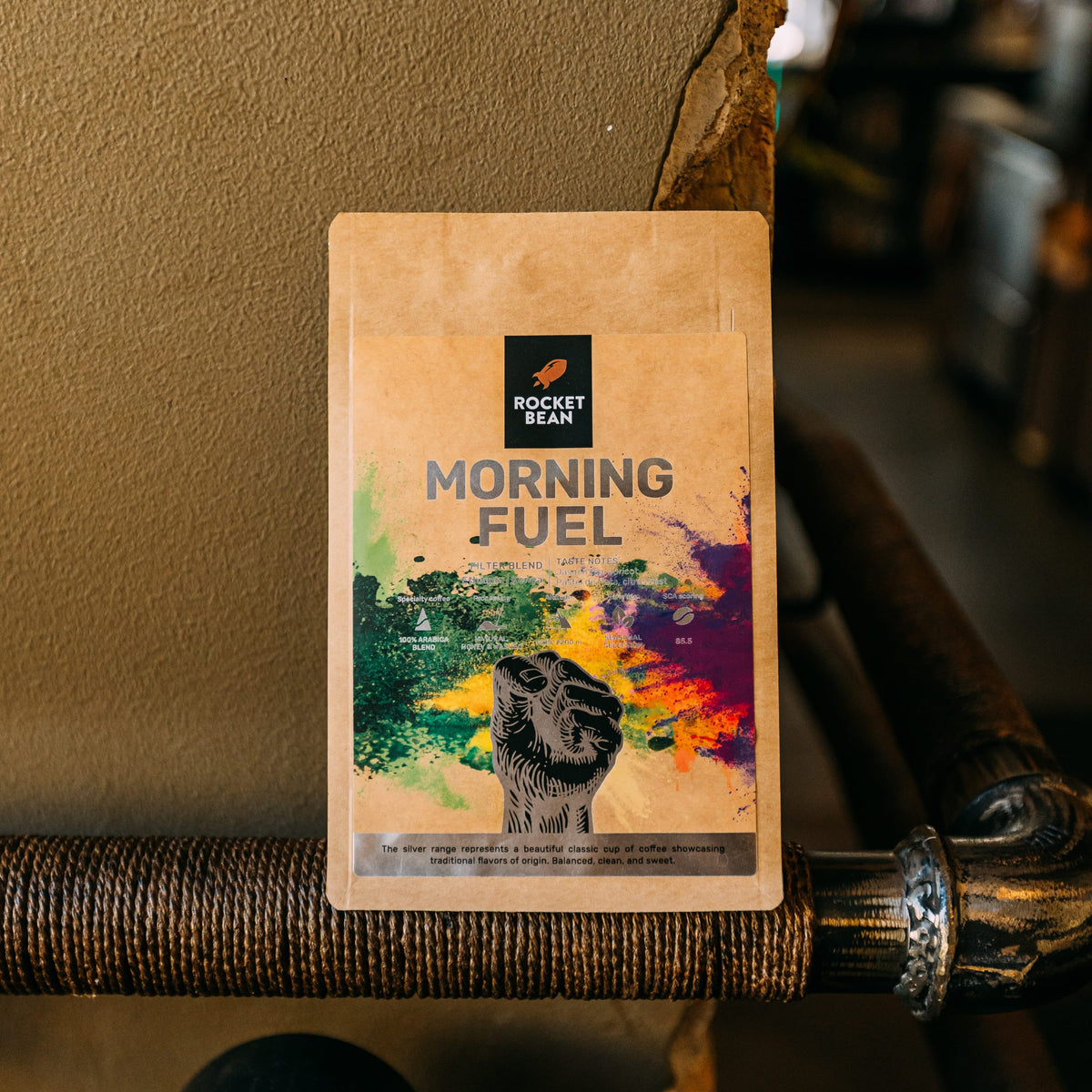 Kavos pupelės RBR Morning Fuel, Filter Blend, 200 g Rocket Bean Roastery