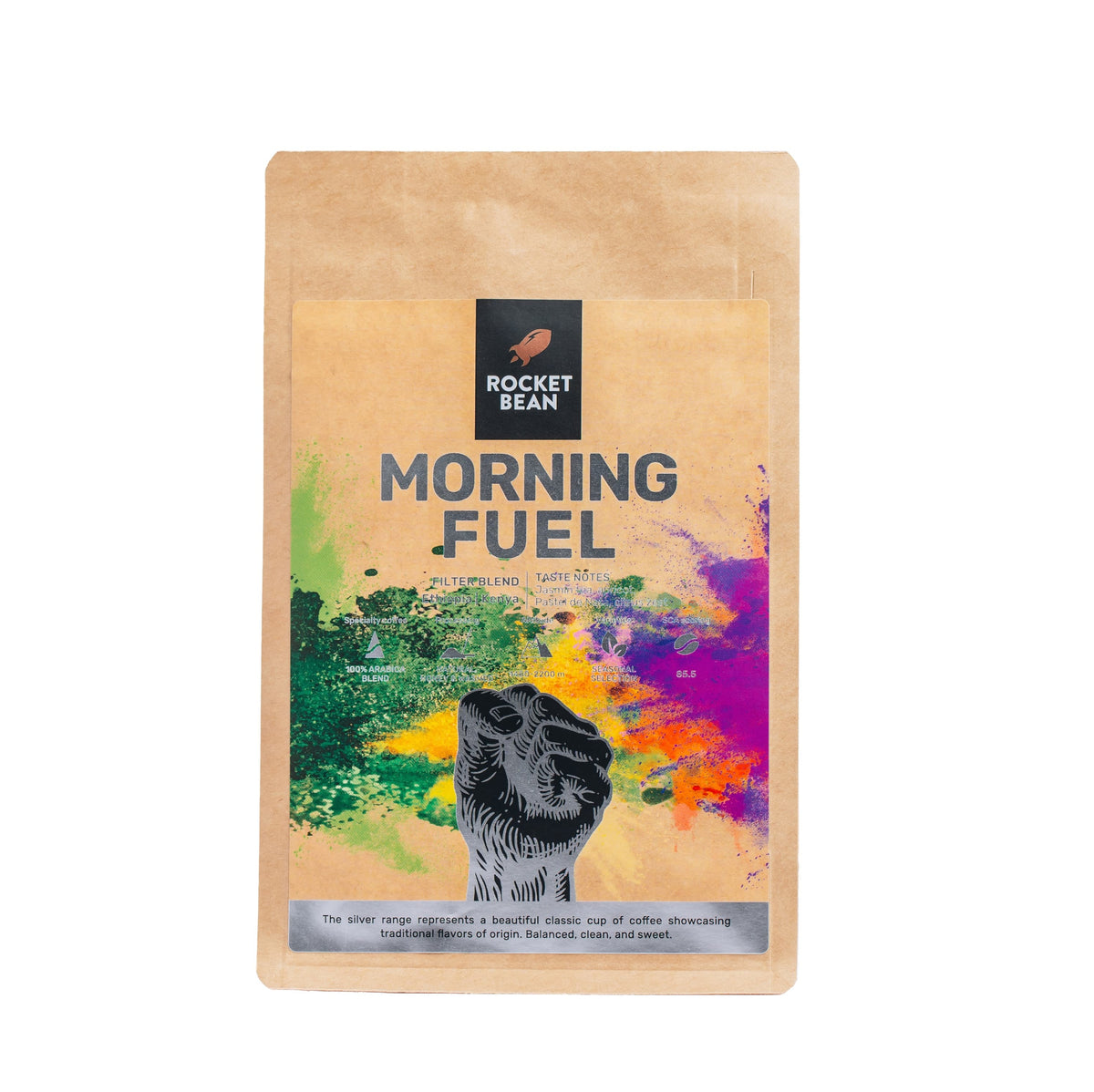 Kavos pupelės RBR Morning Fuel, Filter Blend, 200 g Rocket Bean Roastery
