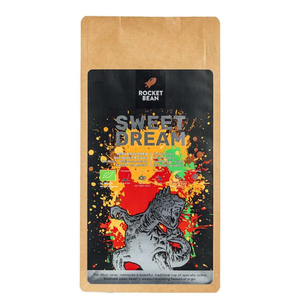 Kavos pupelės Rocket Bean Sweet Dream, Gvatemala, plautos, 500g Rocket Bean Roastery