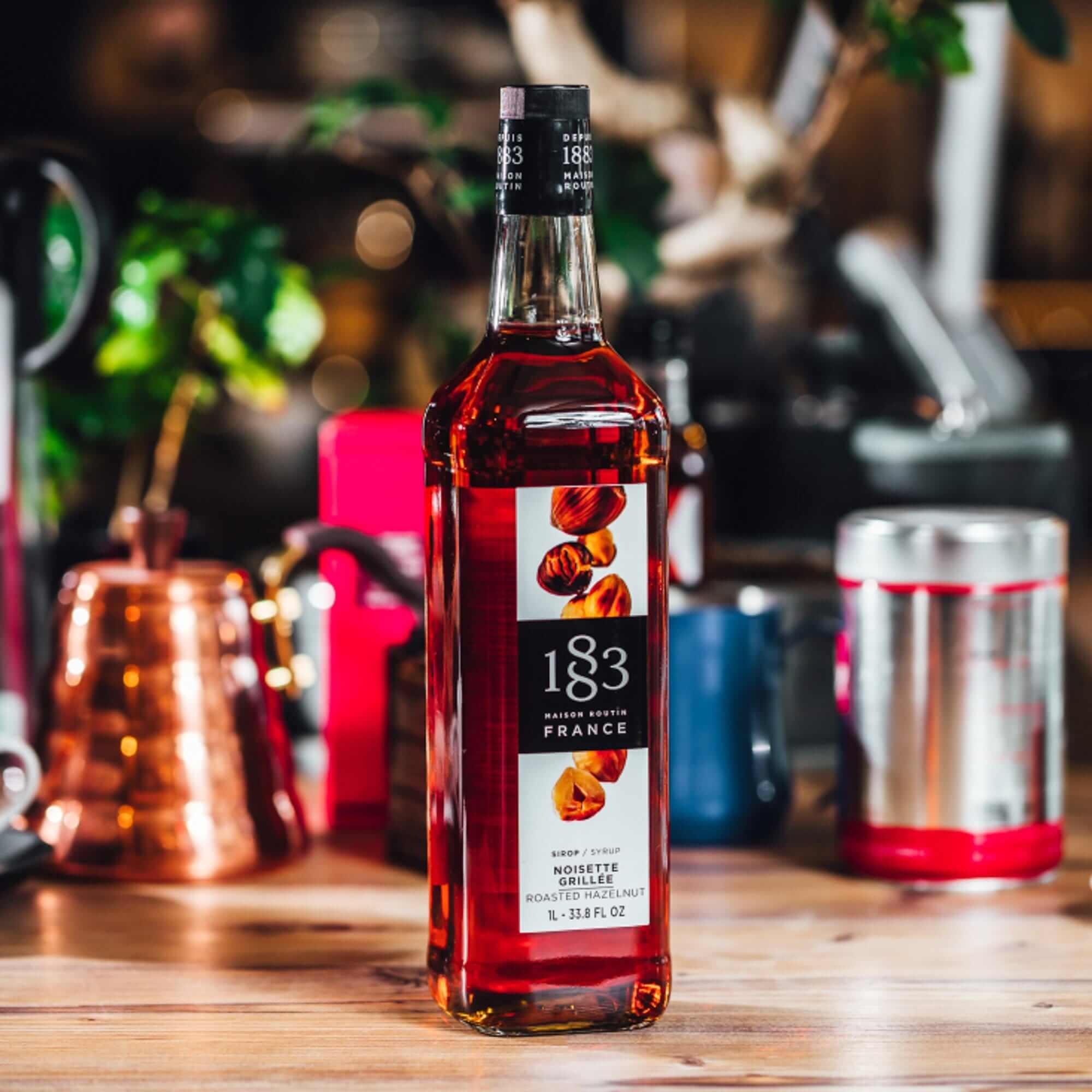 Sirupas Routin 1883, skrudintų lazdyno riešutų, 1 L Routin