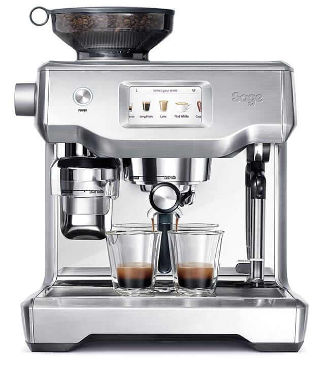 Sudraba Kavos aparatas SAGE - Oracle Touch SES990 Sage