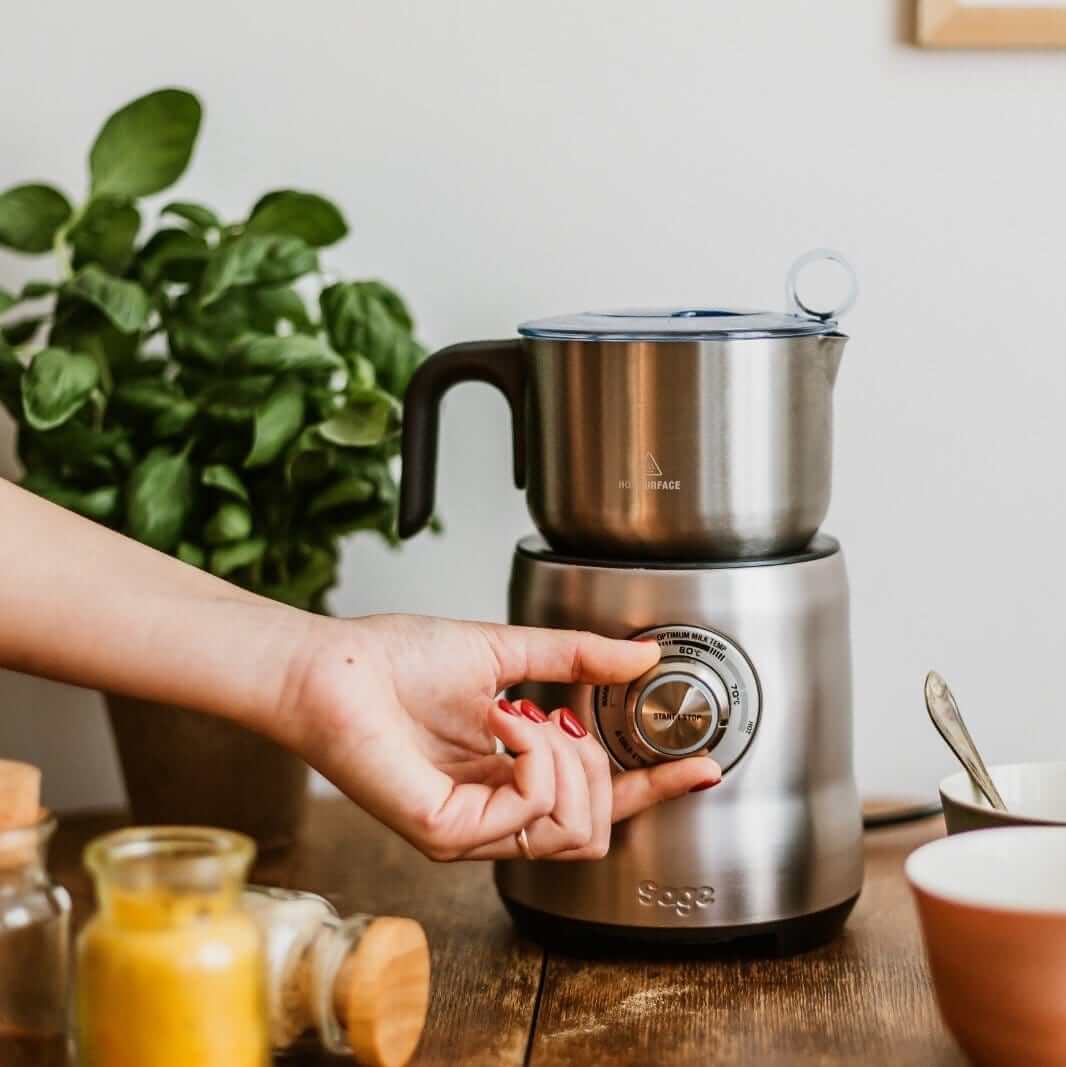 Pieno plakiklis Sage - Stollar, The Milk Cafe, SMF600BSS Sage