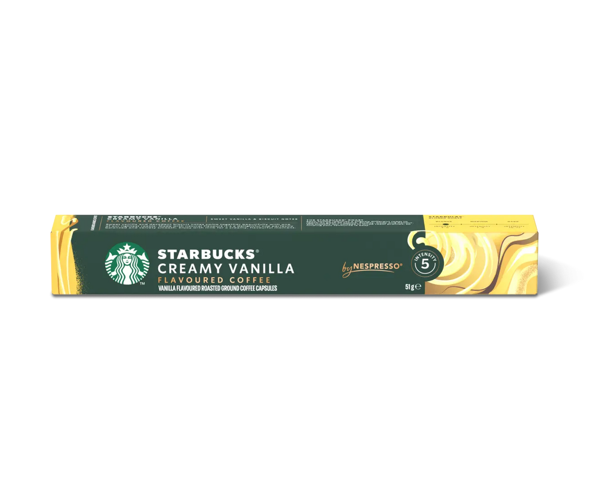 Kavos kapsulės Starbucks Nespresso Creamy Vanilla, 10 vnt. Starbucks