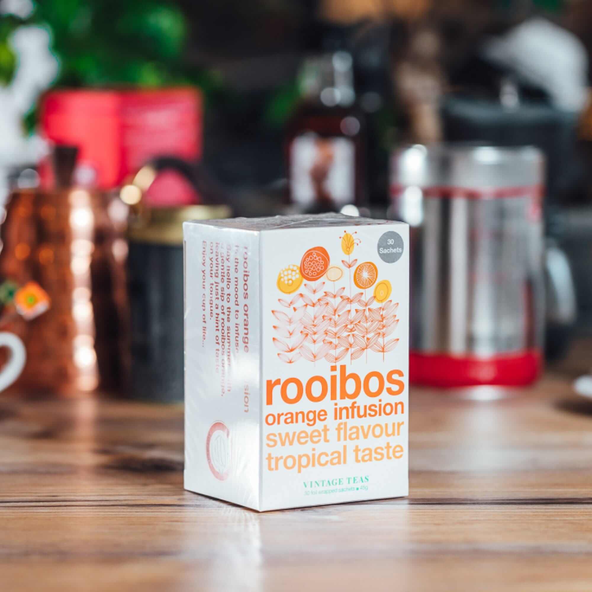 Arbata maišeliuose, Vintage Rooibos Orange, 30 vnt., Aš Myliu Kavą