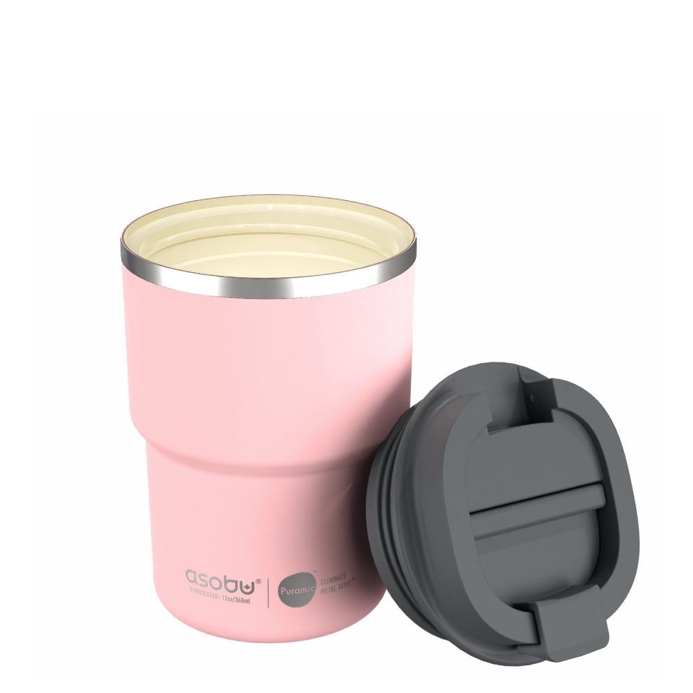 Asobu Indai Rožinė Termosas Asobu Coffee Express, 360 ml, BF52 rožinės spalvos