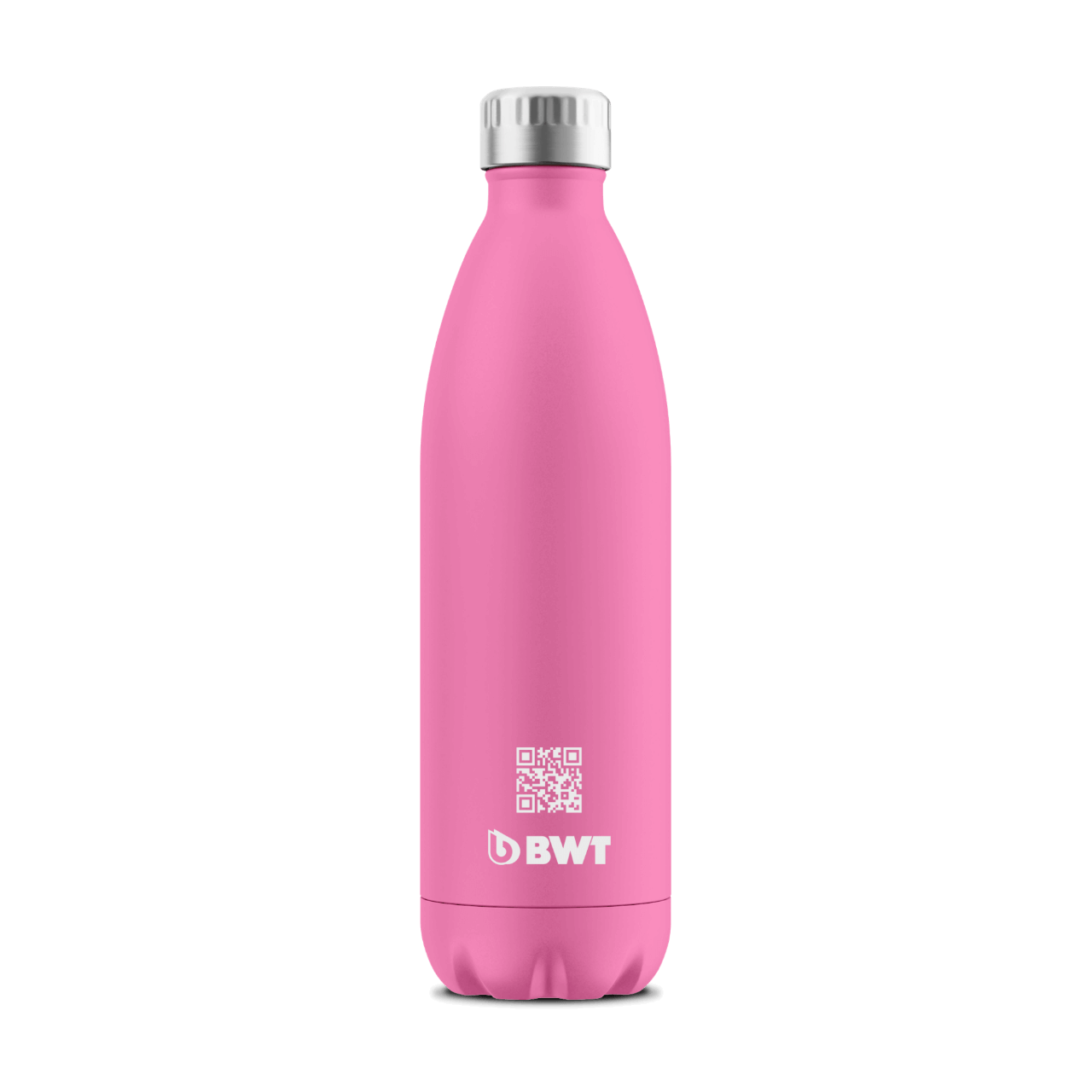 Asobu Indai Rožinė Termosas BWT Climate Bottle, 500 ml, baltos spalvos