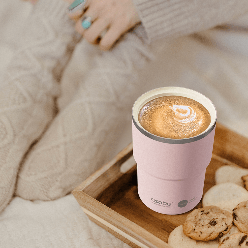 Asobu Indai Termosas Asobu Coffee Express, 360 ml, BF52 rožinės spalvos