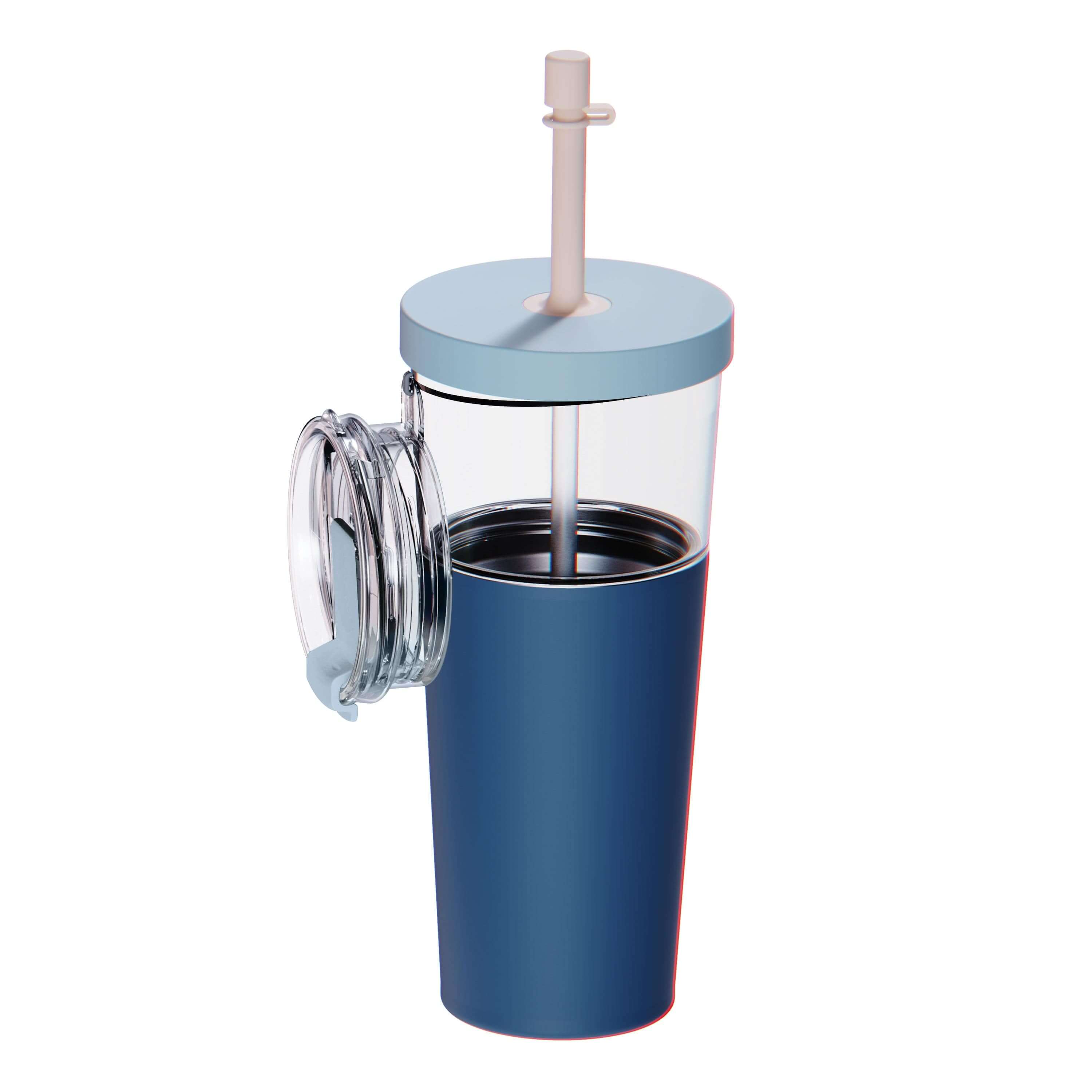 Asobu Trauki Pastelinės mėlynos spalvos ASOBU termo puodelis Marina, 845 ml, ICT400 pastelinės žalios spalvos