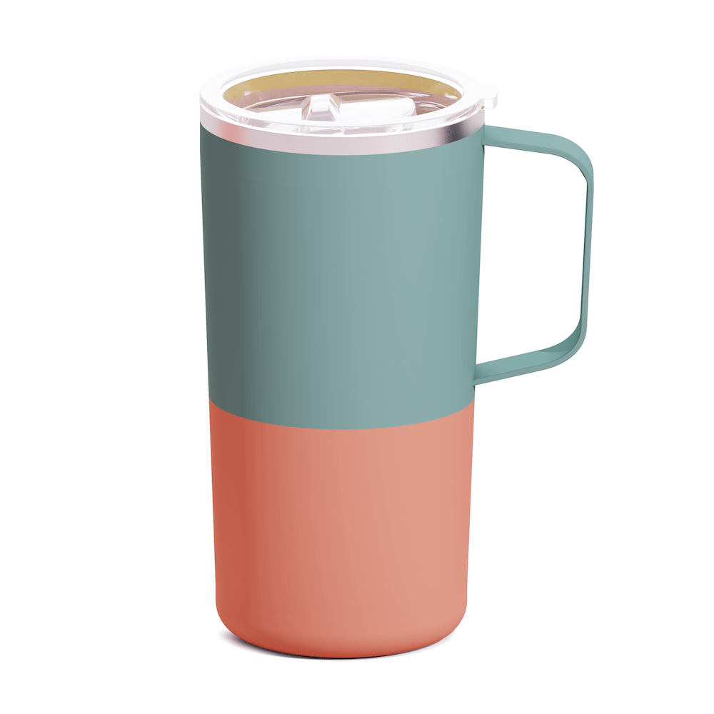 Pasteļu zaļa Termopuodelis Asobu, 600 ml, SM90 pastelinės žalios spalvos Asobu