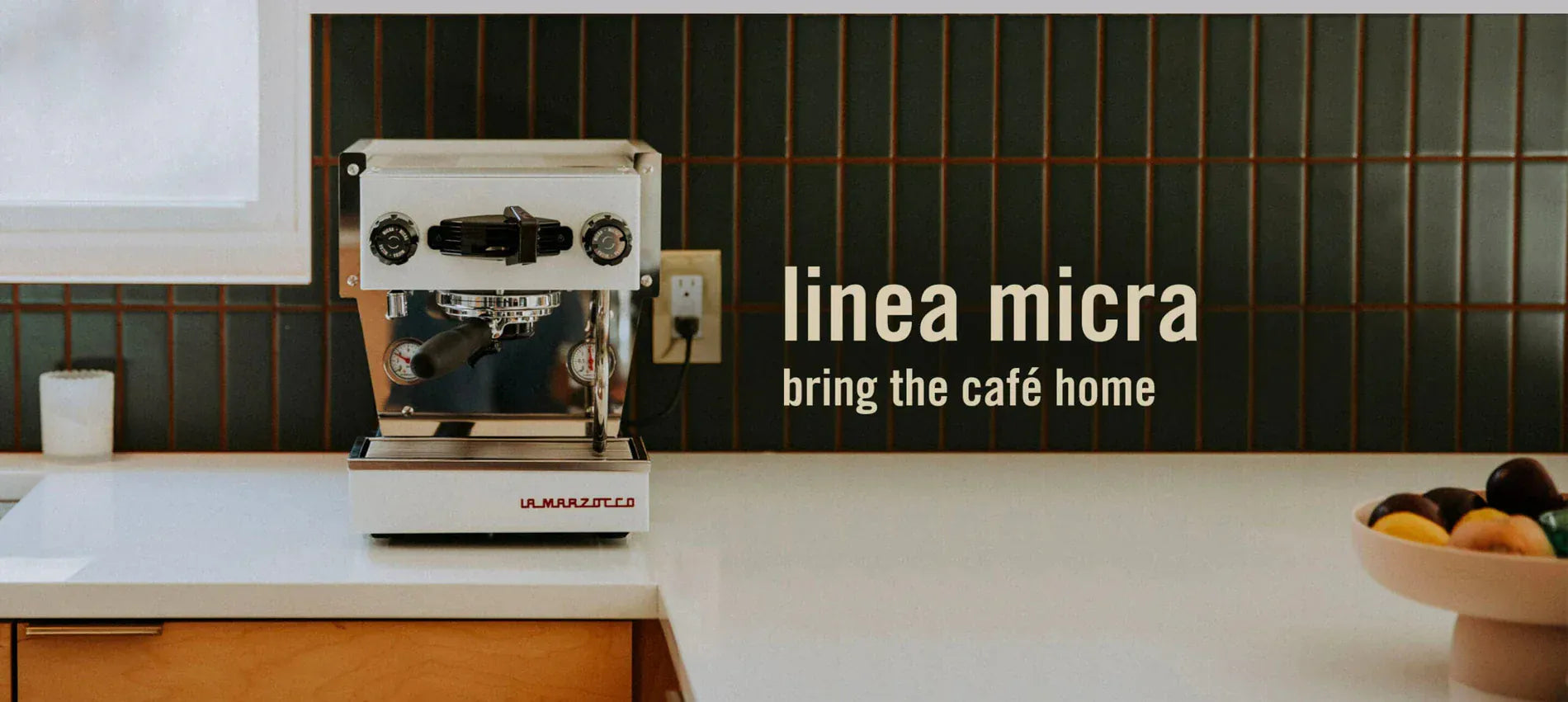 La Marzocco linea micra banner