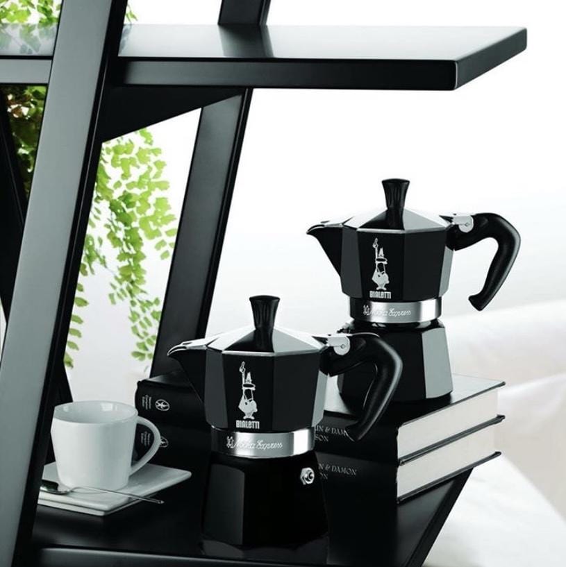 Bialetti Kavos ruošimo prietaisas Moka kavinukas Bialetti Express 3 puodeliams, juodas