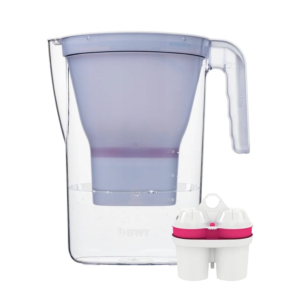 Vandens ąsotis VIDA su BWT filtru 2.6 L, baltas BWT