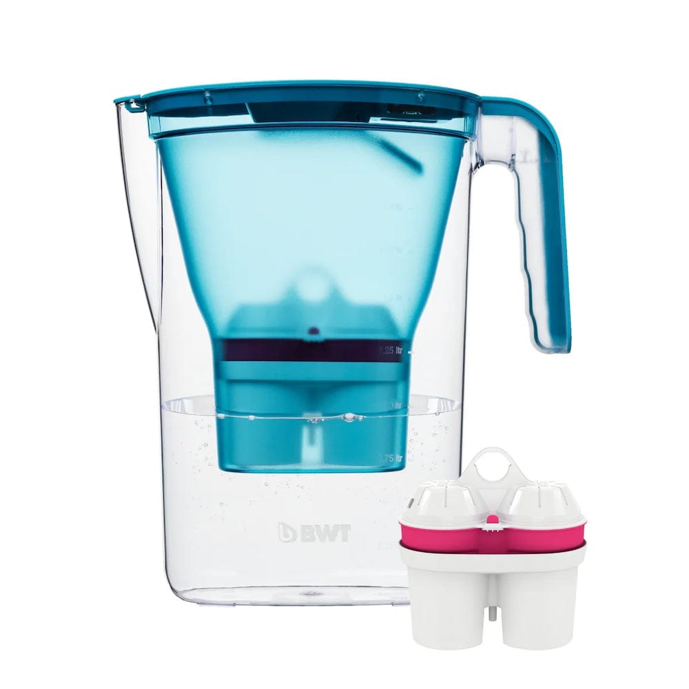 Vandens ąsotis VIDA su BWT filtru 2.6 L, mėlynas BWT
