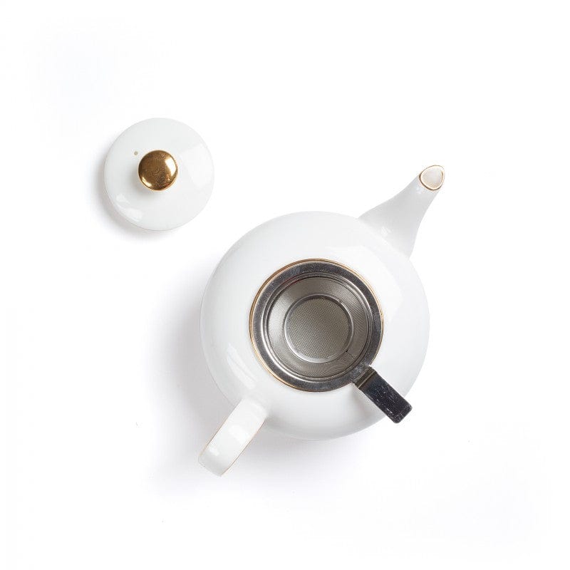 Dammann Arbatos įrankiai Dammann Frères porcelianinis arbatinukas Concorde be filtro 0,4 L