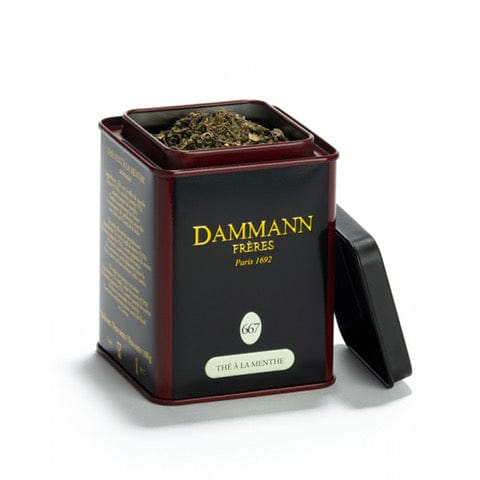 Dammann Biri arbata Biri arbata Home 667, žaliųjų mėtų skonio, 100 g