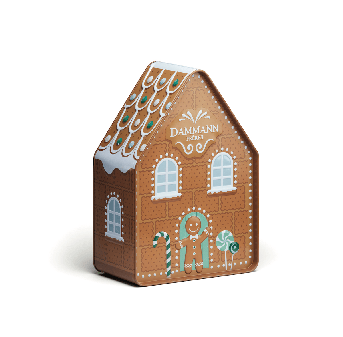 DAMMANN birios arbatos rinkinys su arbatos sieteliu - „Candy Christmas“ selekcija 3 x 40g Dammann