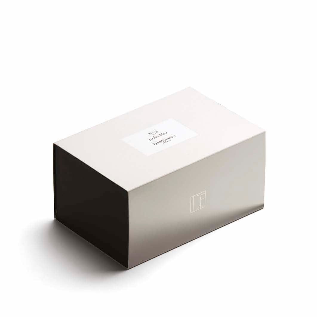 DAMMANN birios arbatos rinkinys su filtru „Jardin Bleu N°3“ juoda aromatizuota 40 g Dammann