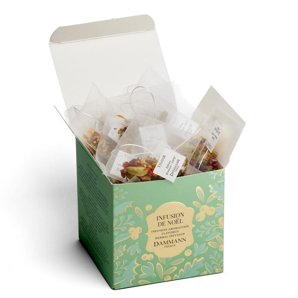 Arbatos maišeliai  DAMMANN „Infusion de Noël“ žolelių mišinys, 25 vnt., kalėdinė arbata Dammann
