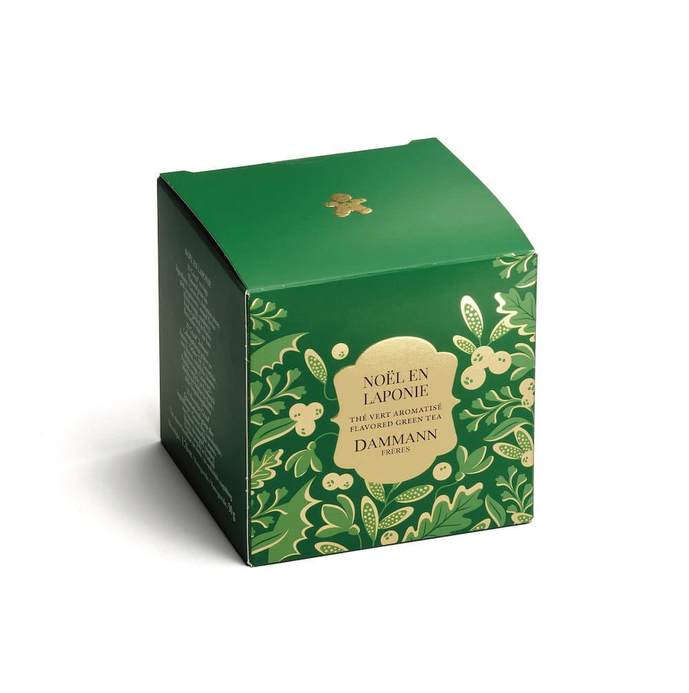 DAMMANN arbata maišeliuose Noël en Laponie, žalioji arbata 25 vnt., kalėdinė Dammann