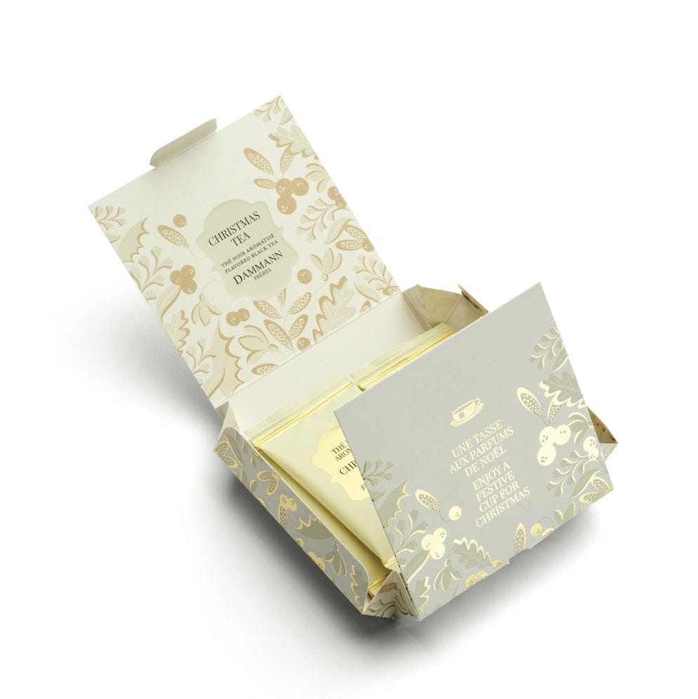 DAMMANN arbatos rinkinys maišeliuose Christmas Tea, juoda aromatizuota, 6 vnt. Dammann