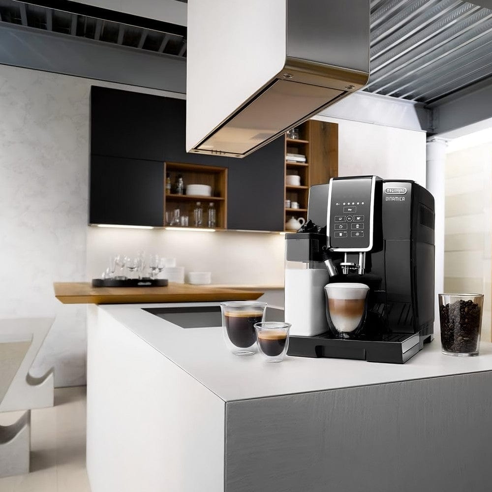 Delonghi Kavos pupelių aparatai Kavos aparatas Delonghi „Dinamica ECAM 350.50”, juodas