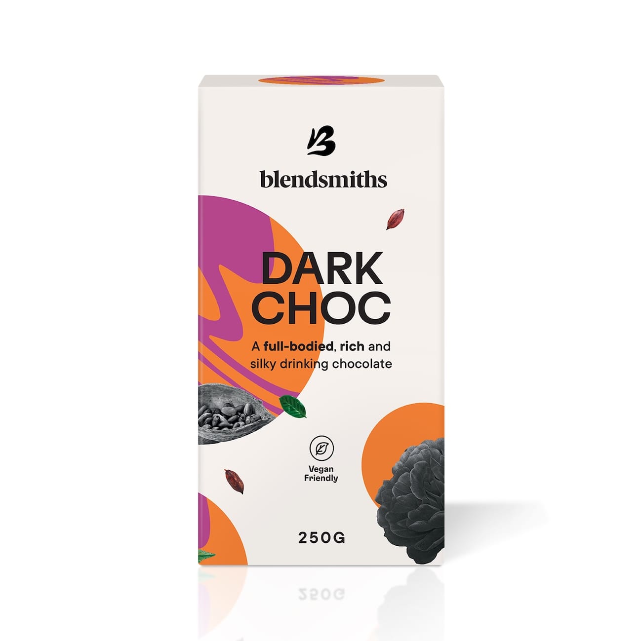 BLENDSMITHS kakavos milteliai Dark chocolate, 250 g Fonte