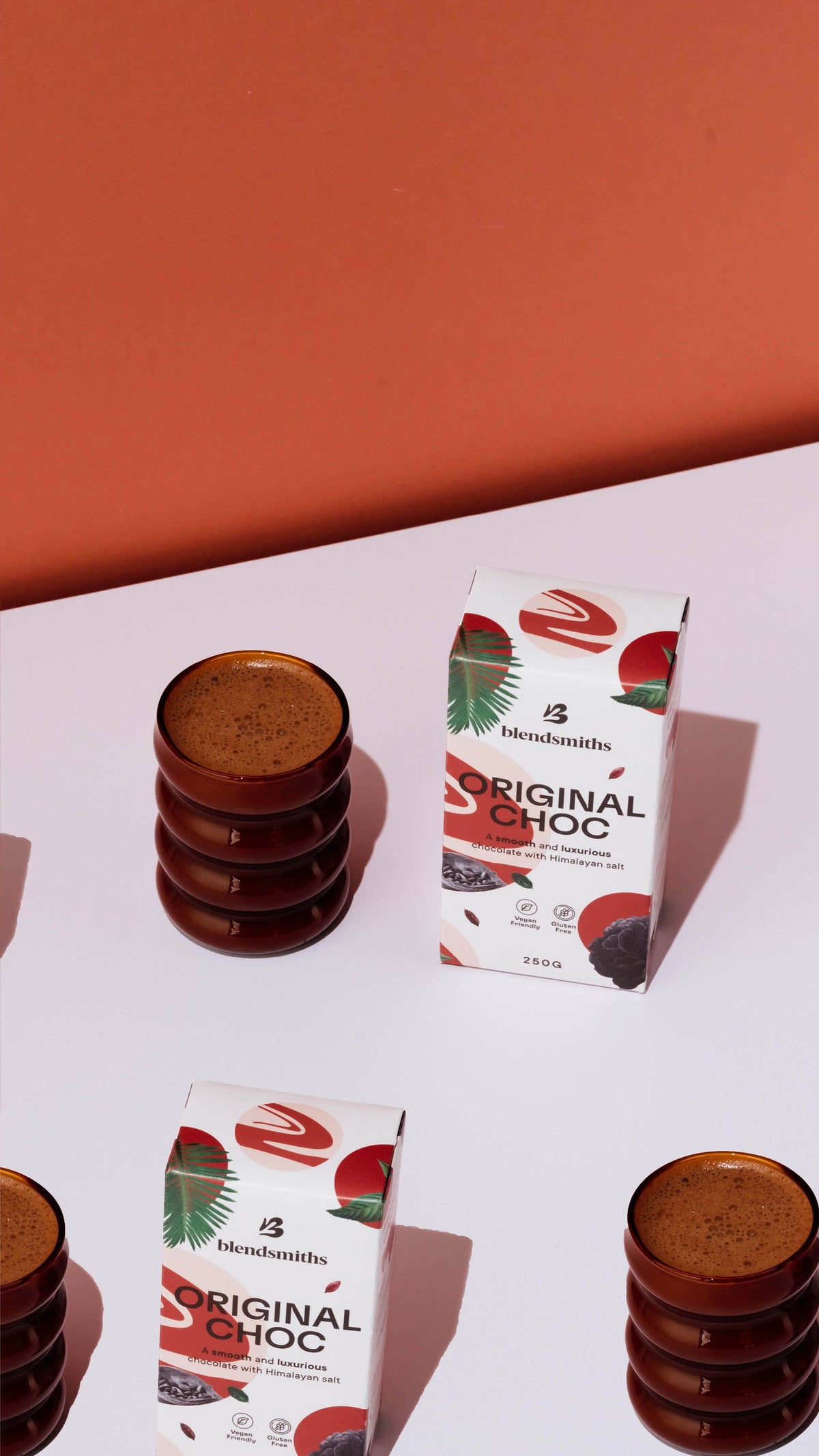 BLENDSMITHS kakavos milteliai Original Chocolate, 250 g Fonte