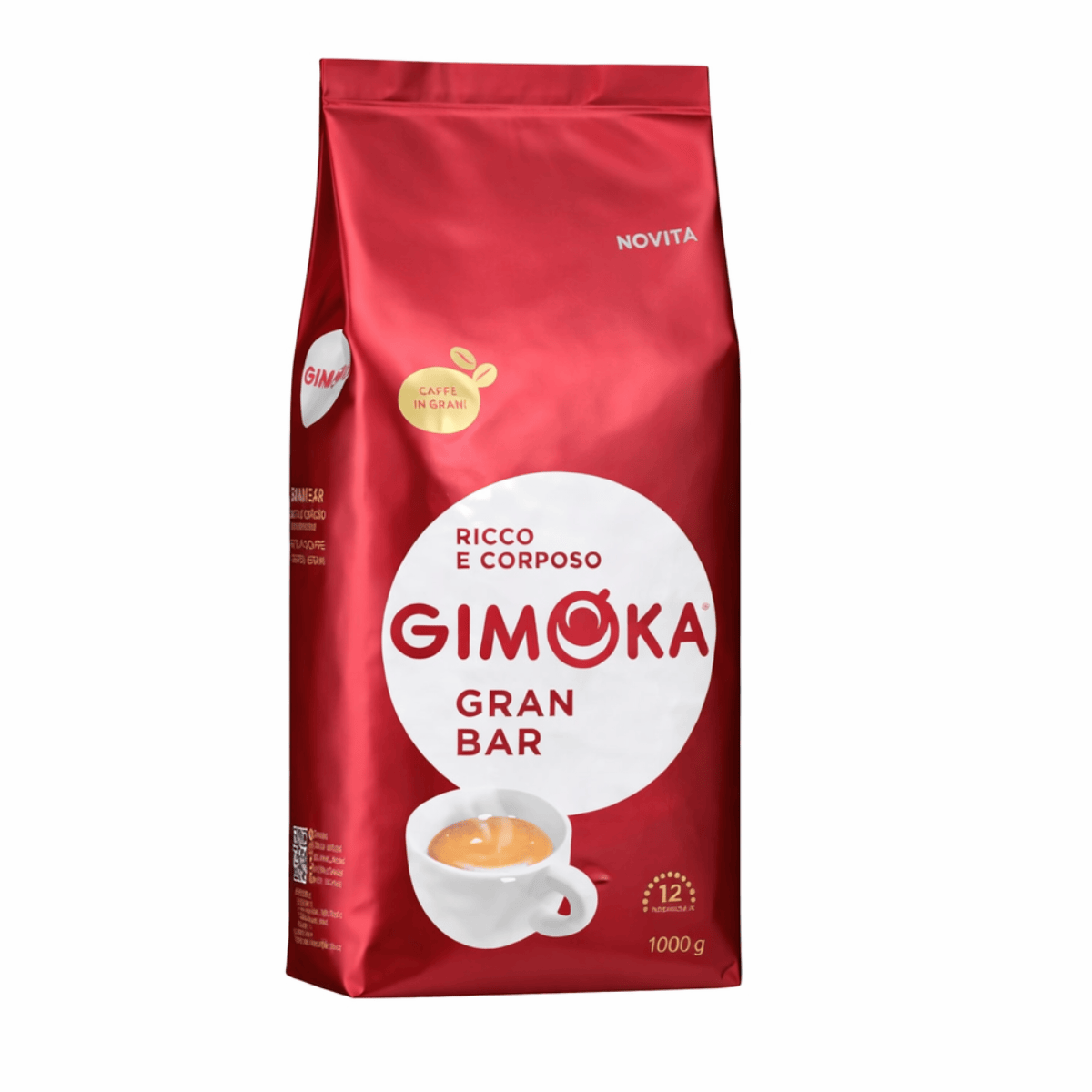 Kavos pupelės Gimoka Gran Bar 1kg Gimoka