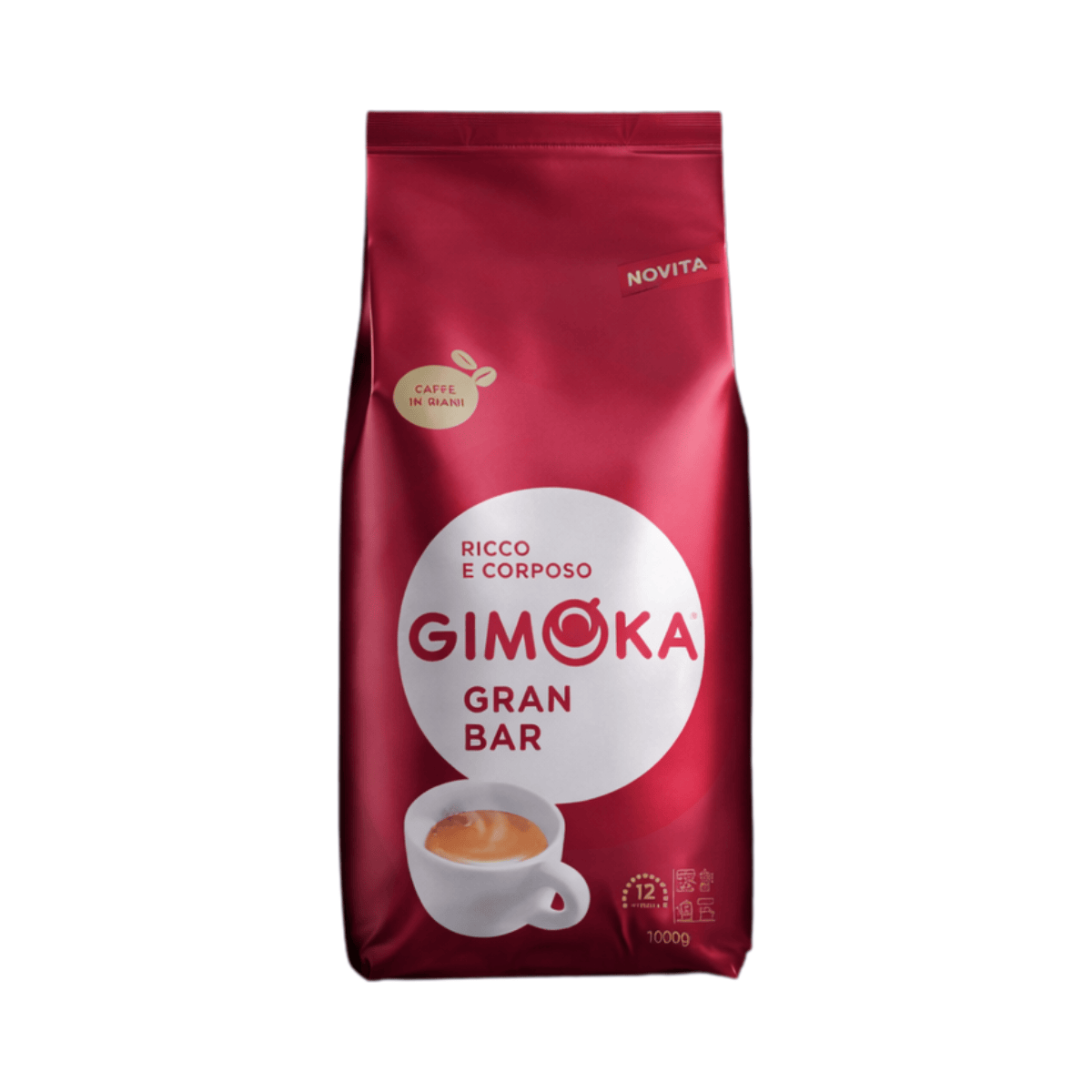 Kavos pupelės Gimoka Gran Bar 1kg Gimoka